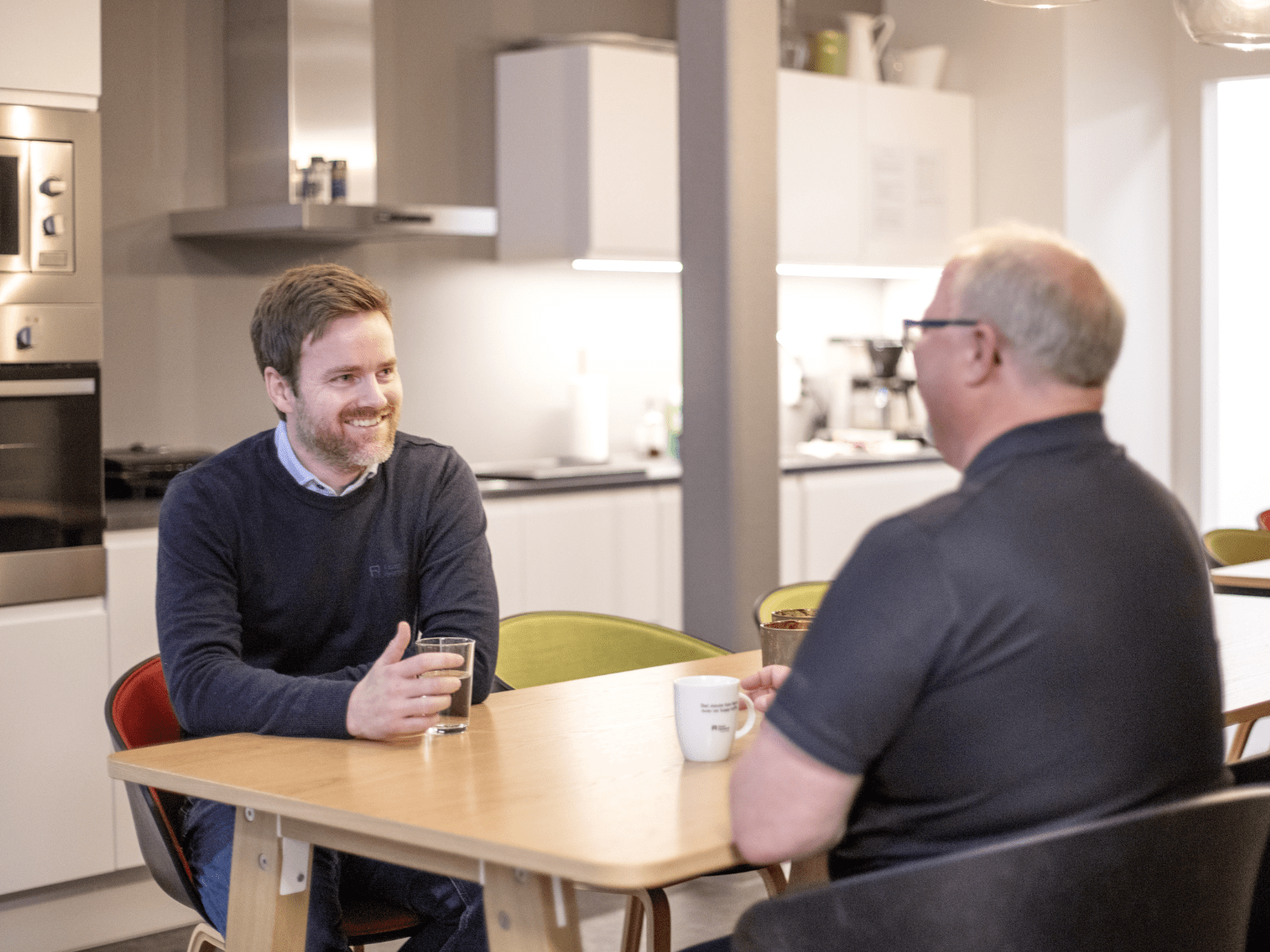 Ole J. og Tore i dialog