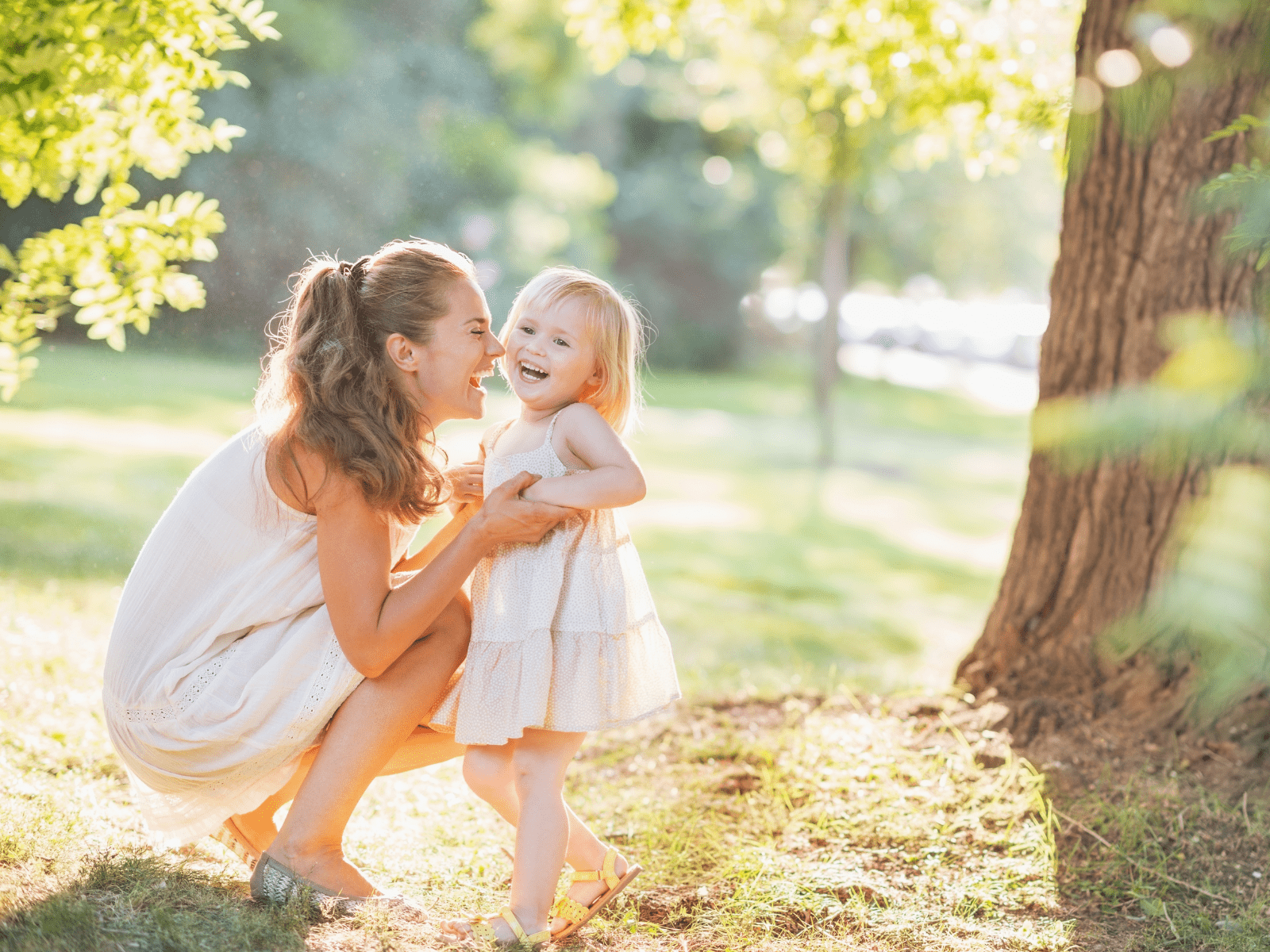 Mor og datter sommer