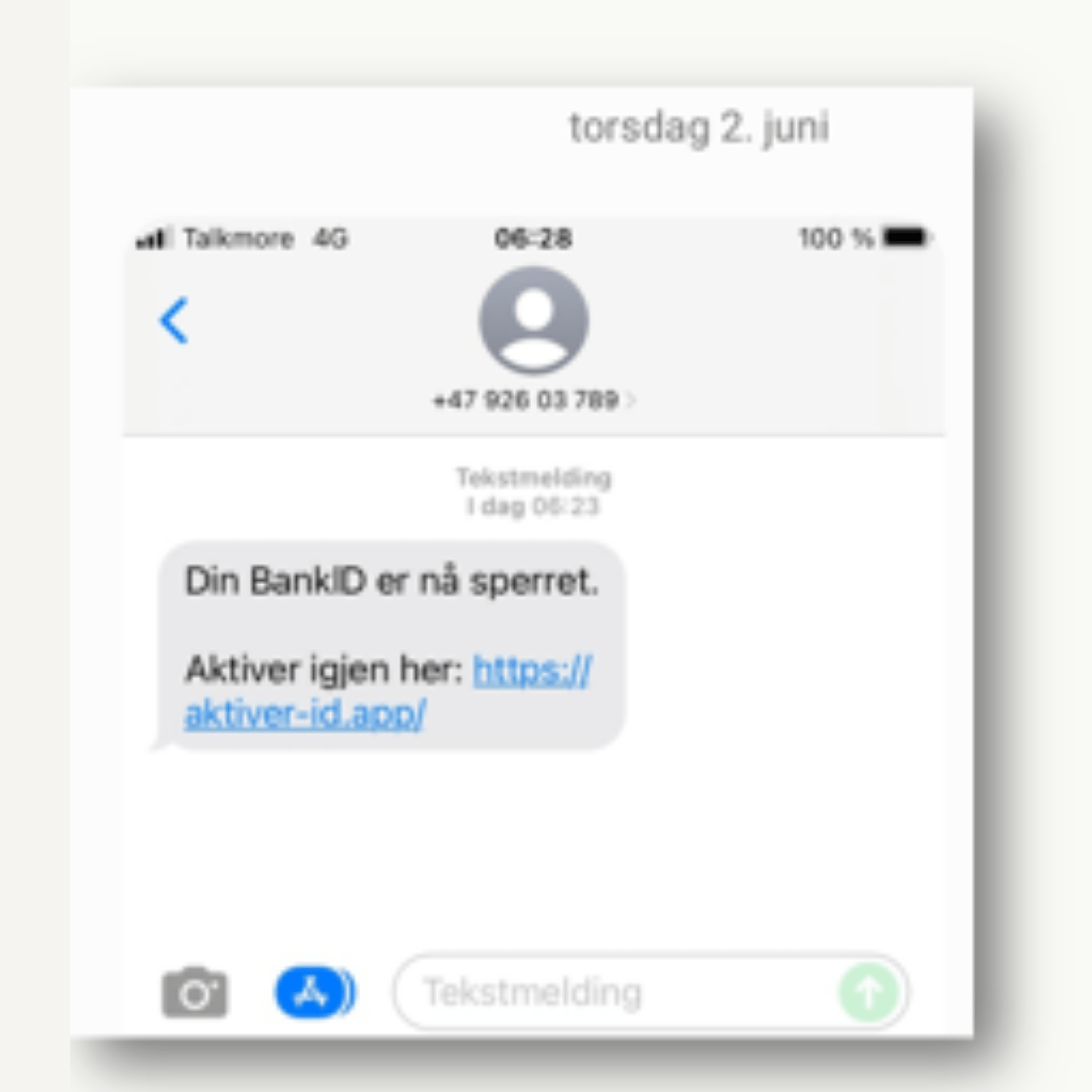 svindel Bank-ID